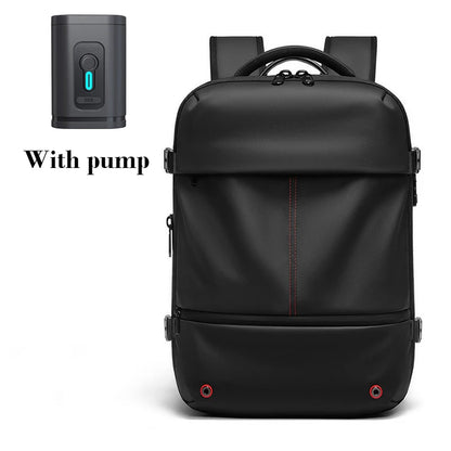 Premium Business & Travel Backpack – 40L Air Compression System, TSA Lock, Expandable & Waterproof