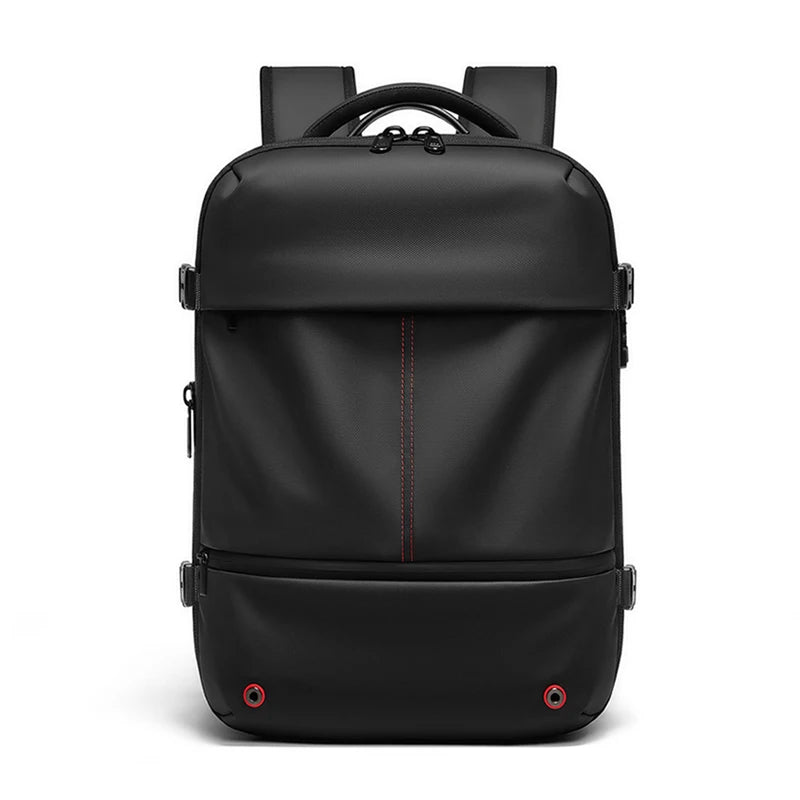 Premium Business & Travel Backpack – 40L Air Compression System, TSA Lock, Expandable & Waterproof